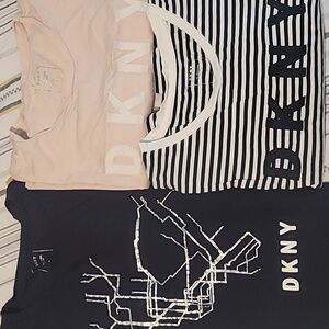Ladies DKNY short sleeved tees, selling all as a bundle